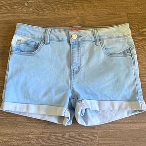 Wax jeans shorts